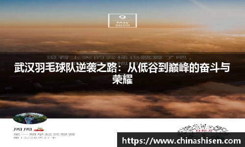 武汉羽毛球队逆袭之路：从低谷到巅峰的奋斗与荣耀
